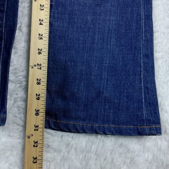 Joe's Womens Jeans Rocker‎ Boot Cut Denim Blue Medium Wash Sienna Low Rise 25 - Picture 10 of 14